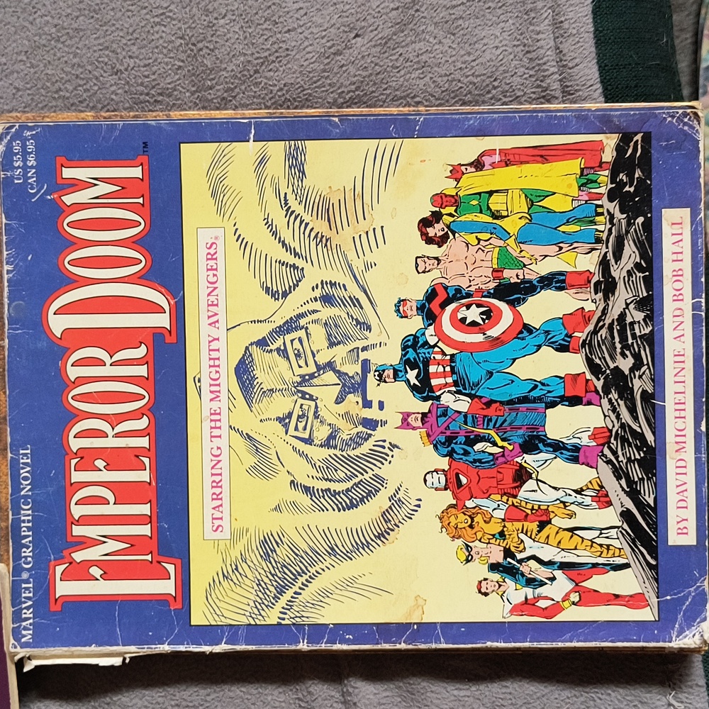 Marvel Graphic Novel #27 Emperor Doom Starring the Mighty Avengers